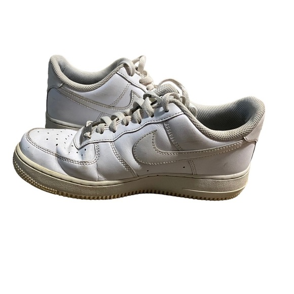 Nike Air Force 1 Low Athletic Shoes Women's Size 8 Triple White 315115-112 - Picture 4 of 13